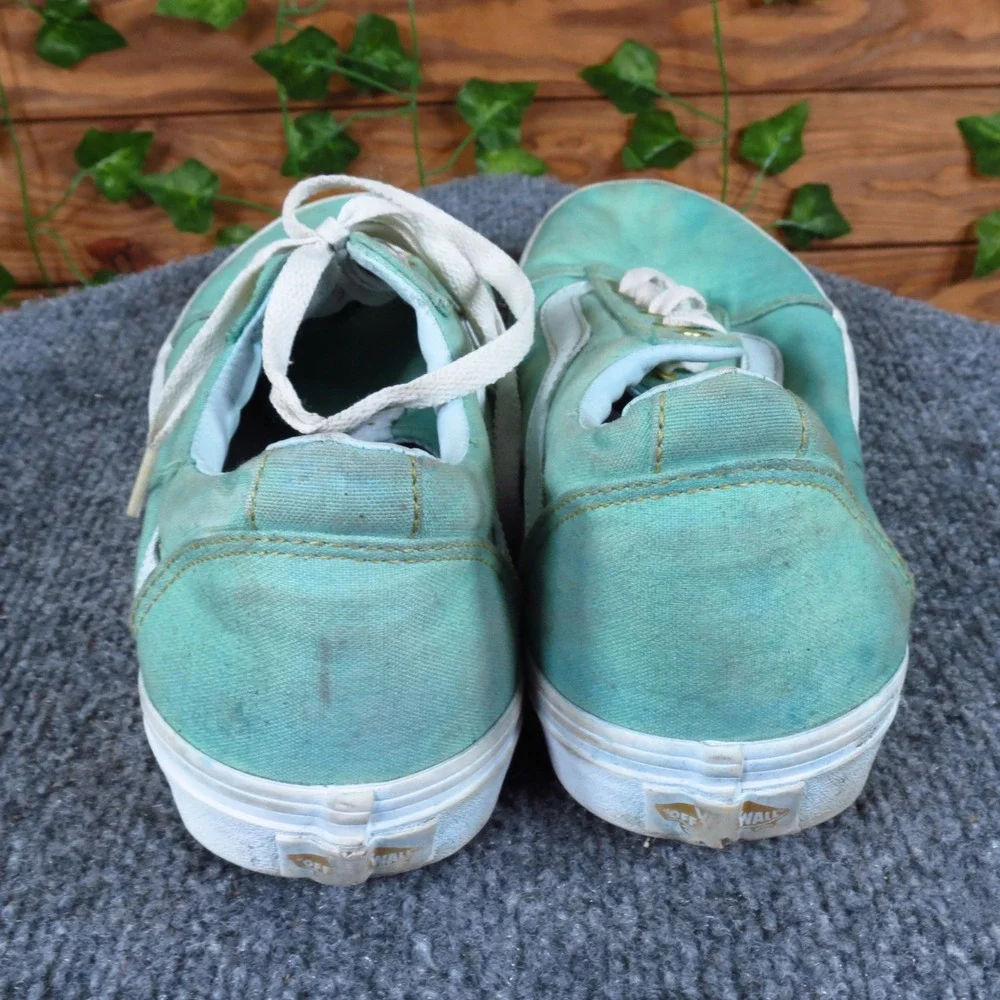 Vans TNT 5 Womens 10 Seafoam Green‎ Suede Low Top Skate Sneakers Casual Shoes